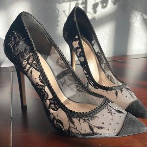 Aldo black lace pump size 7. Never worn!